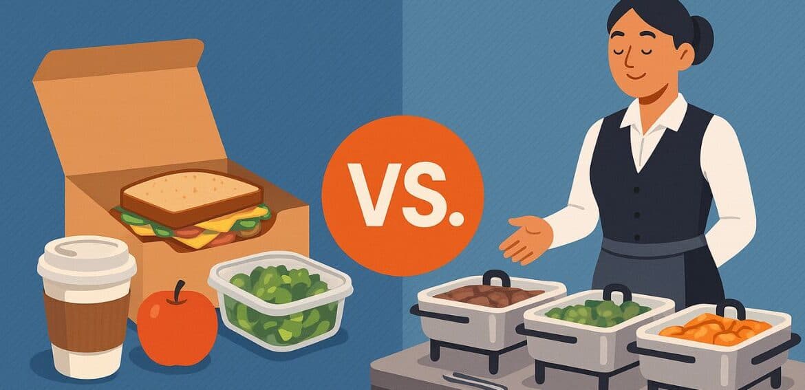Box Lunches vs. Buffet Style